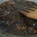 Cooksnap Natasha Alisha Amani semasa beliau membuat Daging Masak Hitam.