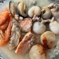 รูป Cooksnap ของ อ้วนหิว เมื่อเขาทำ ข้าวต้มขี้อาย ☺️ / ข้าวต้มทะเลทรงเครื่อง 🐟 🦐 🦑 / seafoods porridge v2 🐟 🦐 🦑