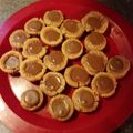 Courtney's cooksnap of when they made Peanut Butter Cup Cookies.