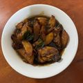 Cooksnap Mohd Najmi semasa beliau membuat Ayam Masak Kicap Kentang.