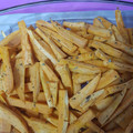 El cooksnap de Mariabe cuando hizo Chips de Boniatos.