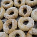 El cooksnap de Melisa Andersen cuando hizo Rosquitos de vino.