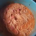 El cooksnap de Faby Barajitas🇲🇽🌻🌻 cuando hizo Spaghetti rojo.