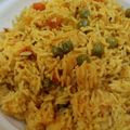 Vrinda Idnani's cooksnap of when they made Peas Pulav.