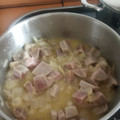 El cooksnap de Angel Garcia cuando hizo Atún Encebollado.