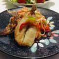 El cooksnap de 🇺🇾 𝓚𝔂𝓸 🇯🇵　🎉JPN-UY 100°ANIVERSARIO 🇺🇾🇯🇵EN 2021🎉 cuando hizo Escabeche con Cornalitos fritos y ají NANBAN Japonés NANBAN DUQUE🇺🇾🇯🇵小魚（藤五郎鰯）の南蛮漬け.