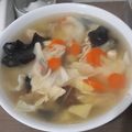 Cooksnap dari Dedeh aja untuk resep Sup Kimlo Jamur Kuping & Kembang Tahu