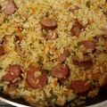 mzdee0721's cooksnap of when they made Jumbalaya.