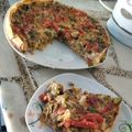 El cooksnap de daniel von braus cuando hizo Tarta de Puerro, Zapallito y Zuquini.
