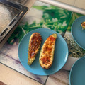 El cooksnap de Marijose cuando hizo Calabacín relleno de queso ricotta.