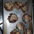El cooksnap de mdcarrilloescobar cuando hizo Champiñones rellenos de jamón y queso.