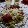El cooksnap de Angie 💖 cuando hizo Fideos caseros de acelga.