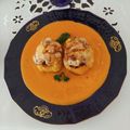 Zsuzsanna Zwolenszky Cooksnap-ja, amikor elkészítette a(z) Töltött burgonya, paprikás mártással Glutén- és laktózmentes receptet.