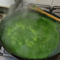 El cooksnap de Lady cuando hizo Salsa de espinaca.