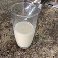 El cooksnap de Alejandra Ruiz cuando hizo Agua de Arroz u Horchata Sonorense.
