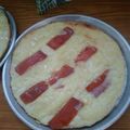 El cooksnap de Cristian Garcia cuando hizo Torta Criolla.