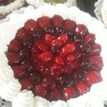 El cooksnap de Mariana del Valle cuando hizo Tarta de frutas con crema diplomata y gelatina.