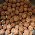 El cooksnap de Maria Eugenia Vazquez Garrido cuando hizo Albóndigas de Soja Texturizada al Curry.