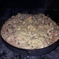 El cooksnap de Gonzalo Higuain cuando hizo Paella al disco.