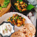 Lovely Agrawal का कुकस्नैप जब उन्होंने सूखी आलू मटर (sukhi aloo matar recipe in Hindi) बनाया था।
