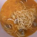 El cooksnap de corralmr cuando hizo Fideos con almejas 🥄.