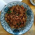 阿萱做料理 的 九層塔辣炒肉末~ 香辣好吃超下飯~便當菜兩三下搞定 cooksnap