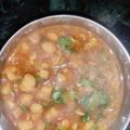 Vyaka का कुकस्नैप जब उन्होंने चटपटे पंजाबी छोले(chatpate punjabi chhole recipe in hindi) बनाया था।