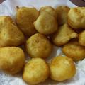 Cooksnap lizawati imran semasa beliau membuat Cucur Kembung Manis.