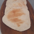 El cooksnap de Charly Paz cuando hizo Pan pita casero.
