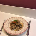 El cooksnap de cristina duch cuando hizo Solomillo de cerdo con salsa de champiñones y puré de apionabo.