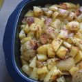 Cooksnap de christelle 25 sur la recette Pommes de terre sautées ail et thym au micro-ondes