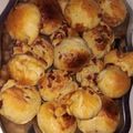 El cooksnap de Milagros Urquiza cuando hizo Pan casero saborizado jamón y queso.