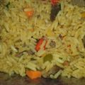 Mamu's cooksnap of when they made Jollof rice da dankali.
