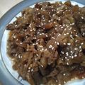 Cooksnap dari dina rizzm untuk resep Beef Yakiniku Gyudon kayak Yoshinoya