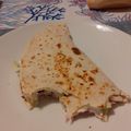 il Fiorella quando ha preparato La piadina