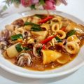 Cooksnap dari Erna's kitchen untuk resep Cumi Pedas Manis