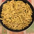 Bogárominé Ottilia Cooksnap-ja, amikor elkészítette a(z) Sajtkrémes csirkemell penne tésztával receptet.