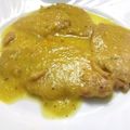 El cooksnap de María Humanes cuando hizo Cinta de lomo en salsa de cebolla y manzana.