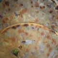 Gulfisha का कुकस्नैप जब उन्होंने प्याज, हरी मिर्ची पराठा (Pyaz hari mirchi paratha recipe in hindi) बनाया था।