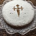 El cooksnap de francisco cano guerao cuando hizo Tarta de Santiago Blanca.