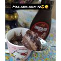 کوک اسنپ Aytak بعد از امتحان کردن ماگ کیک(mug cake).