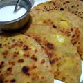Flora's Kitchen's cooksnap of when they made Aloo paratha.