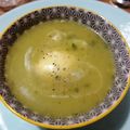 Cooksnap de Alexis Leroux sur la recette Soupe de poireaux à la crème aillée