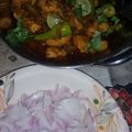 Khalida Misbah's cooksnap of when they made Charsi Chicken Tikka karhai.