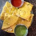 Shilpa garg का कुकस्नैप जब उन्होंने स्टफ्ड पनीर बेसन चिला(stuffed paneer besan chilla recipe in hindi) बनाया था।