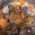 El cooksnap de Mariela S. Albornoz cuando hizo Rabo de toro estofado.