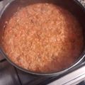 El cooksnap de Jairo Poma cuando hizo Guiso de arroz con carne molida.