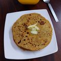 Mukti Bhargava का कुकस्नैप जब उन्होंने बची हुई सब्जी का पराठा (Leftover sabzi ka paratha recipe in hindi) बनाया था।