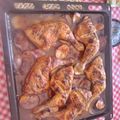 El cooksnap de Nayara Bonnin cuando hizo Pollo asado con patatas, limón y vino.