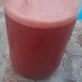 El cooksnap de Caro cuando hizo Jugo de sandía! Delicioso y refrescante.
